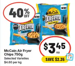 IGA McCain Air Fryer Chips offer