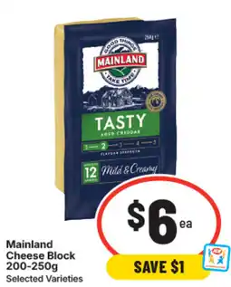 IGA Mainland cheese block offer