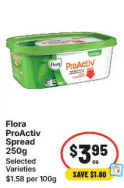 IGA Flora proactiv spread offer