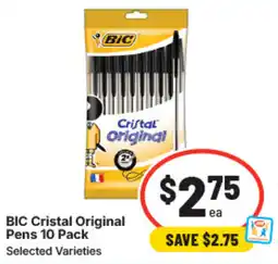 IGA Bic cristal original pens offer