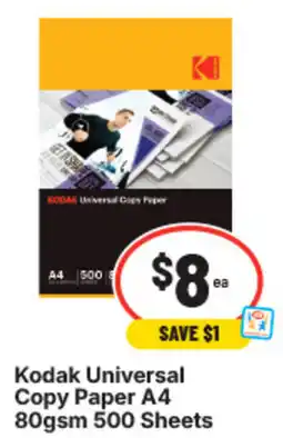 IGA Kodak universal copy paper a4 80gsm offer