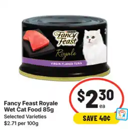 IGA Fancy Feast Royale Wet Cat Food offer