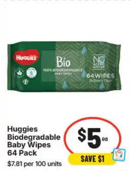 IGA Huggies biodegradable baby wipes offer