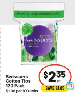 IGA Swisspers Cotton Tips offer