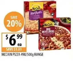 Supabarn Mccain pizza range offer