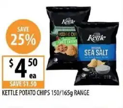 Supabarn Kettle potato chips range offer