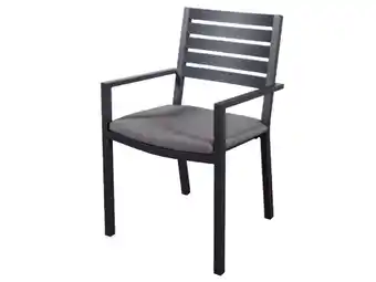 Stratco Sunscape madrid aluminium dining chair with cushion offer