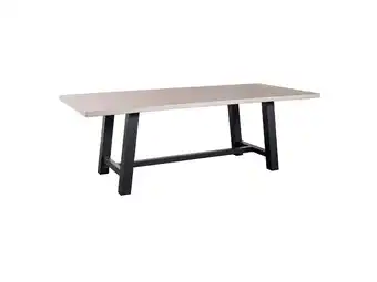 Sunscape madrid cement dining table