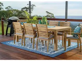 Stratco Sunscape savanna timber dining offer