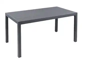 Stratco Sunscape madrid aluminium slat table - 900 x 1600mm offer
