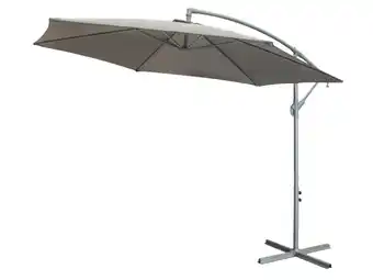 Stratco Cantilever charcoal umbrella offer