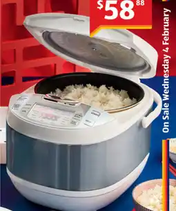 ALDI digital rice cooker offer