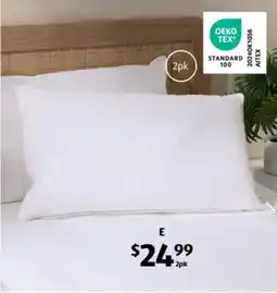 ALDI Feather pillow offer