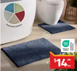 ALDI Bath mat set offer