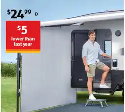 ALDI Caravan side wall privacy screen offer