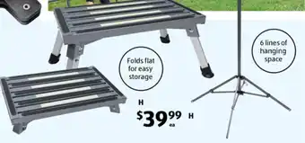 Aravan step or clothesline