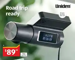 ALDI Uniden igo cam445 dash cam offer