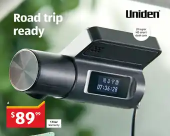 Uniden igo cam445 dash cam