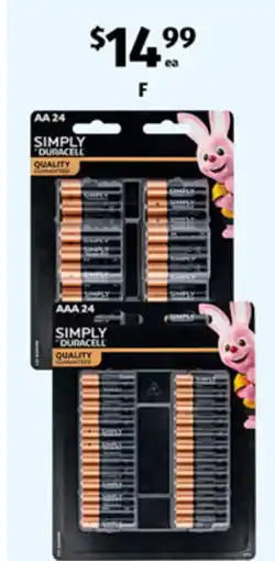 ALDI Duracell batteries offer