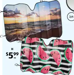 ALDI Car sunshade offer