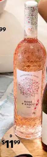 ALDI Soupçon de fruit rosé d'anjou 2024 offer