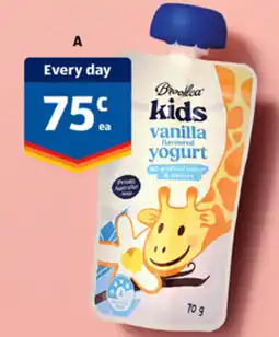 ALDI Brooklea yogurt squishy pouch offer