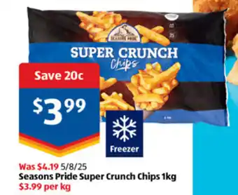 ALDI Seasons Pride Super Crunch Chips offer