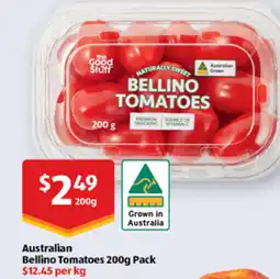 ALDI Australian bellino tomatoes offer