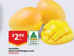 ALDI Australian honey gold mangoes offer