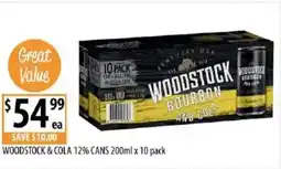 Supabarn Woodstock & cola offer