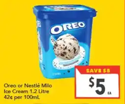 Supa Valu Oreo ice cream offer