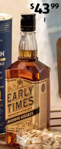 ALDI Early Times Gold Label Bourbon offer
