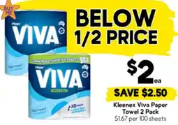 Drakes Kleenex Viva Paper Towel offer