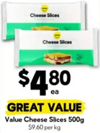 Drakes Value Cheese Slices offer