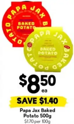 Drakes Papa Jax Baked Potato offer