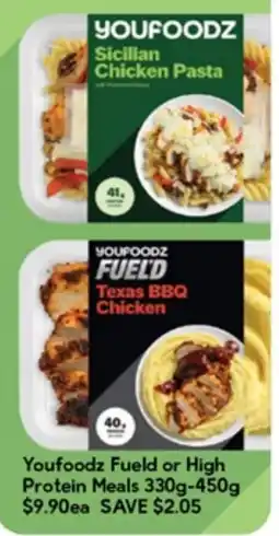Drakes Youfoodz Fueld or High Protein Meals offer
