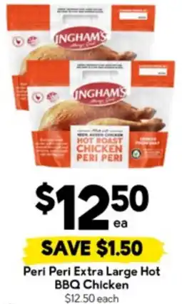 Drakes Peri peri extra large hot bbq chicken offer