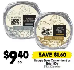 Drakes Maggie Beer Camembert or Brie offer