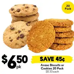 Drakes Anzac Biscuits or Cookies offer