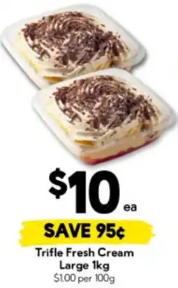 Drakes Trifle Fresh Cream Large offer