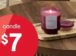 Kmart Glass Candle Port offer