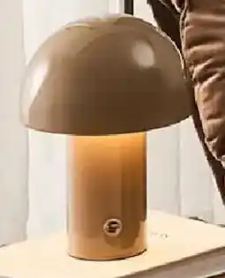 Kmart Inaya Portable Rechargeable Lamp - Taupe offer