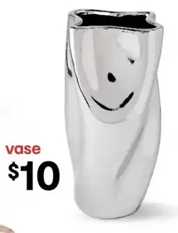 Kmart Chrome Look Vase offer