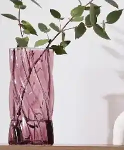 Kmart Port Twist Glass Vase offer