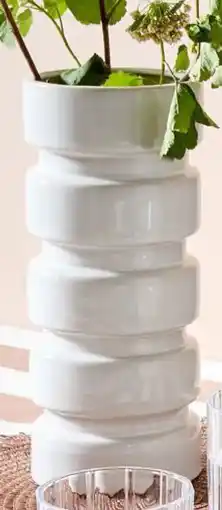 Kmart Stacked Ceramic Vase offer