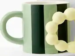 Kmart Green Stripe Mug offer