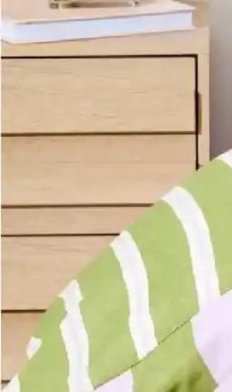 Kmart Sadie 2 Drawer Bedside Table - Light Oak offer