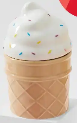 Kmart Ceramic Ice Cream Cone Candle offer