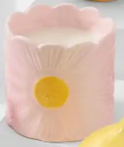 Kmart Peony and Amber Flower Ceramic Candle offer