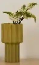 Kmart Tiered Wave Pistachio Vase offer